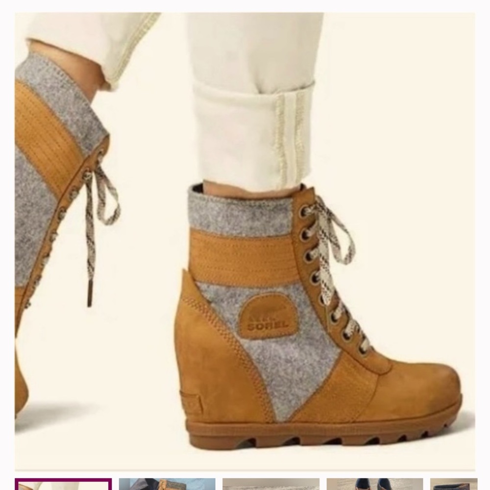 Sorel Lexie wedge NEW